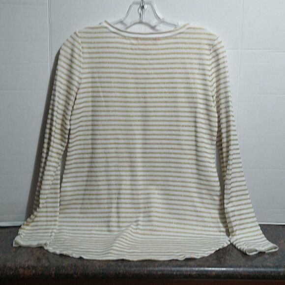 Lilly Pulitzer Gold Thread and gold sequined embellished top...NWOT - Picture 5 of 7